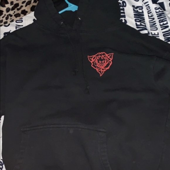 spitfire rose hoodie